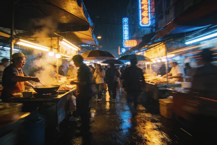 Example A: a street scene