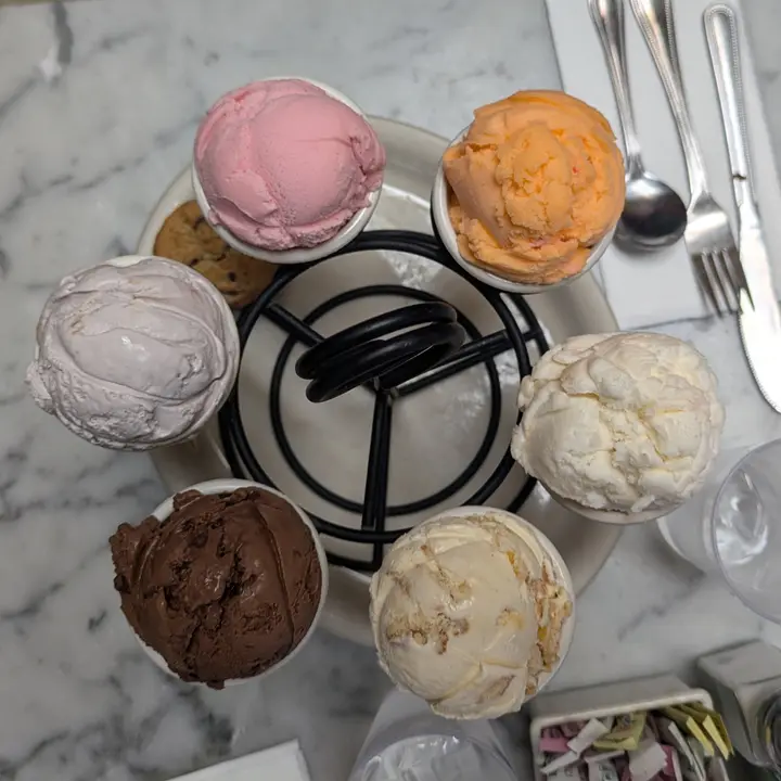 Example B: food photographed from above